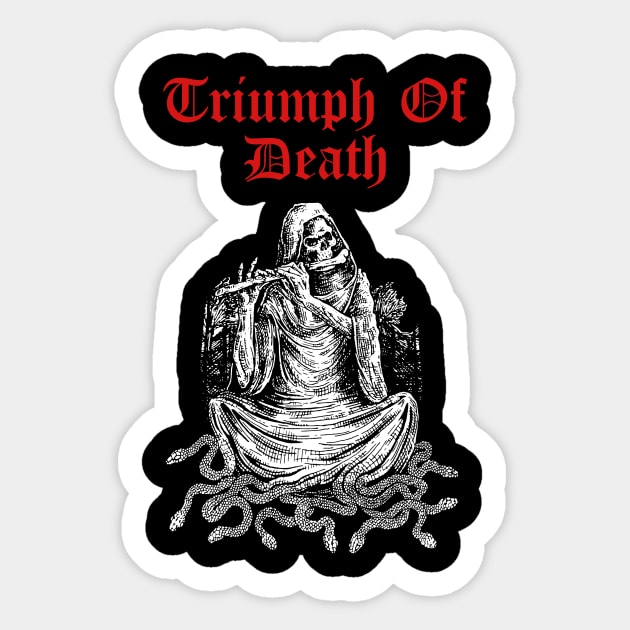 Triumph of the Death Incantation Sticker by Summersg Randyx